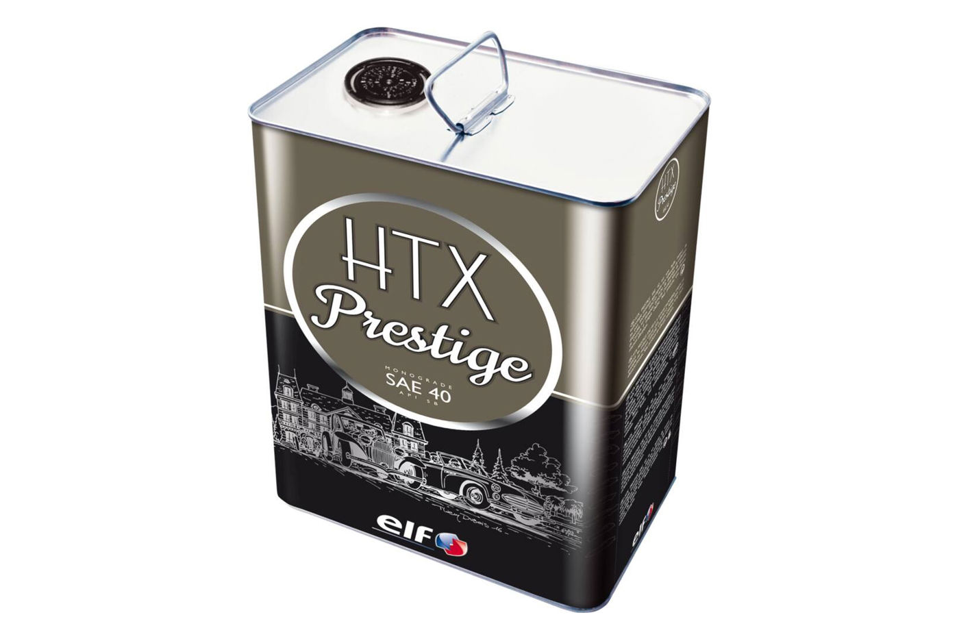 Total Elf HTX Retro Prestige SAE 40